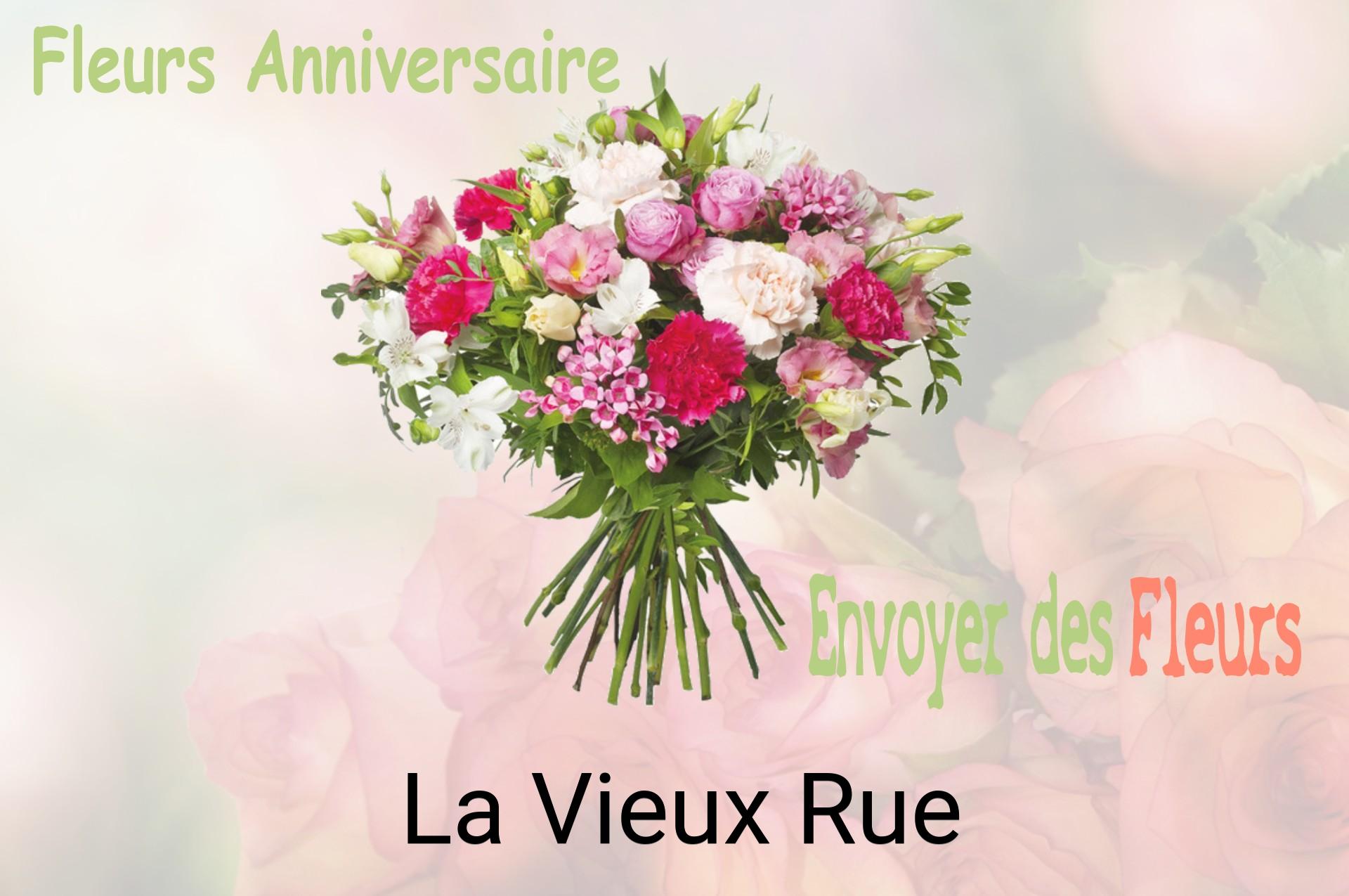 Bouquet de fleurs d’anniversaire livré à La Vieux-Rue