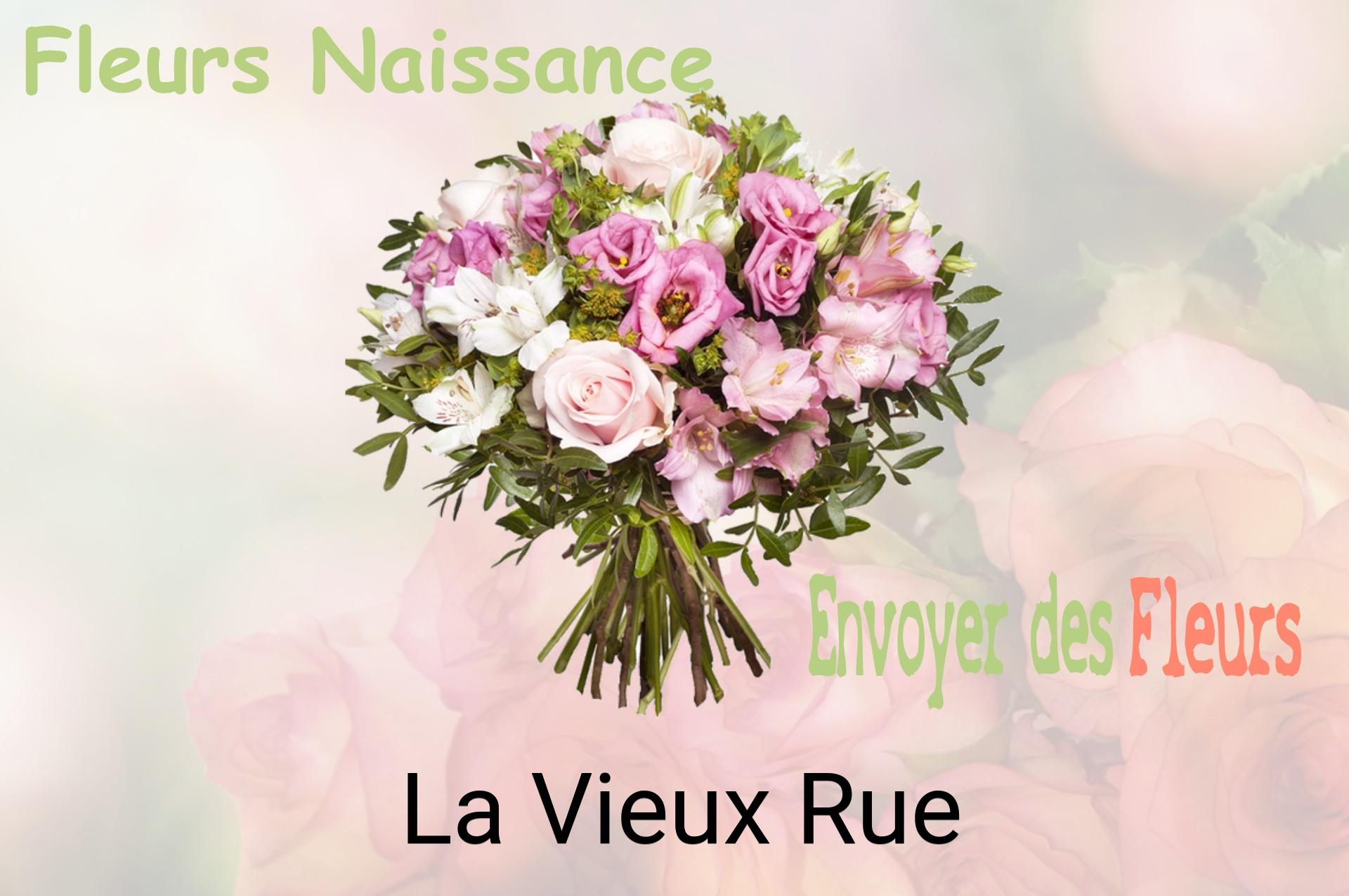 Bouquet de fleurs de naissance livré à La Vieux-Rue