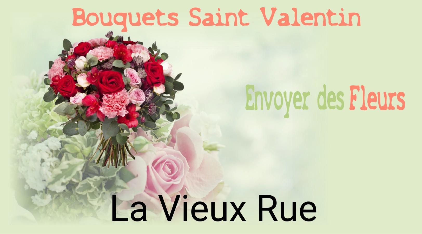 Roses de Saint-Valentin livrées à La Vieux-Rue